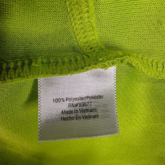 Womens Xersion Green Shirt V Neck Short Sleeve 100% Polyester Size 2X - Picture 5 of 10
